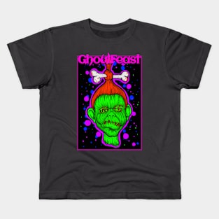 Ghoulfeast shrunken head Kids T-Shirt